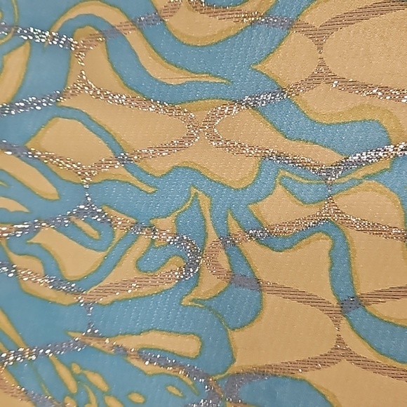 💕LILLY PULITZER💕 Alice Dress ~ Lurex Shine Lush Green Wild Orchid Print 10 - Picture 9 of 12